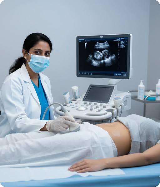 Transvaginal Pelvic Ultrasound in Noida Process